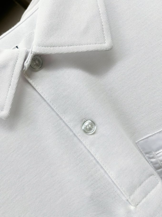 Prada pocket triangle logo new Polo shir