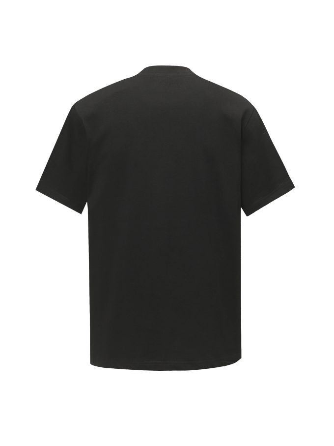Prada graffiti letter logo foam print short-sleeved T-shirt