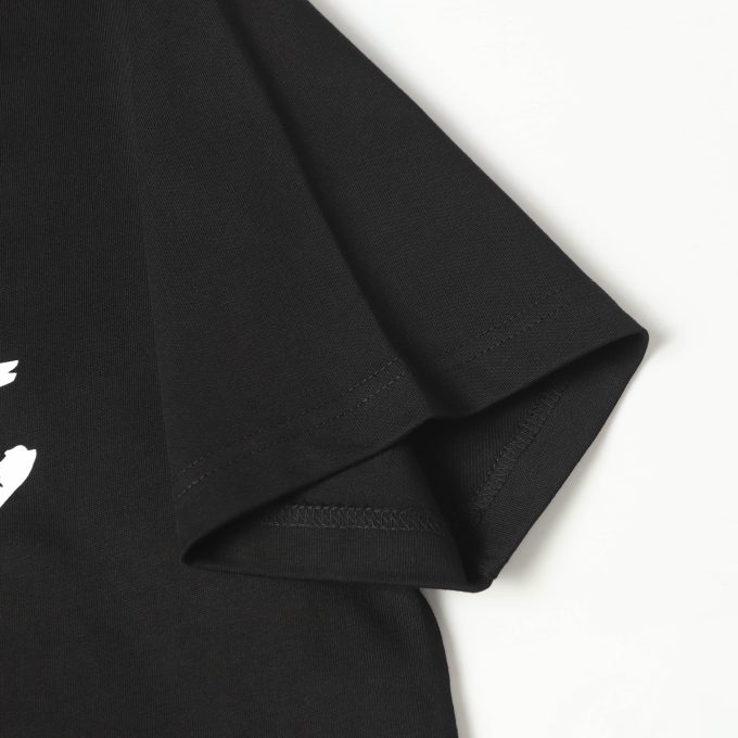 Prada graffiti letter logo foam print short-sleeved T-shirt