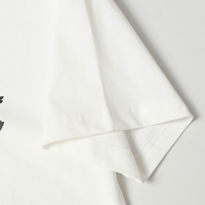 Prada graffiti letter logo foam print short-sleeved T-shirt