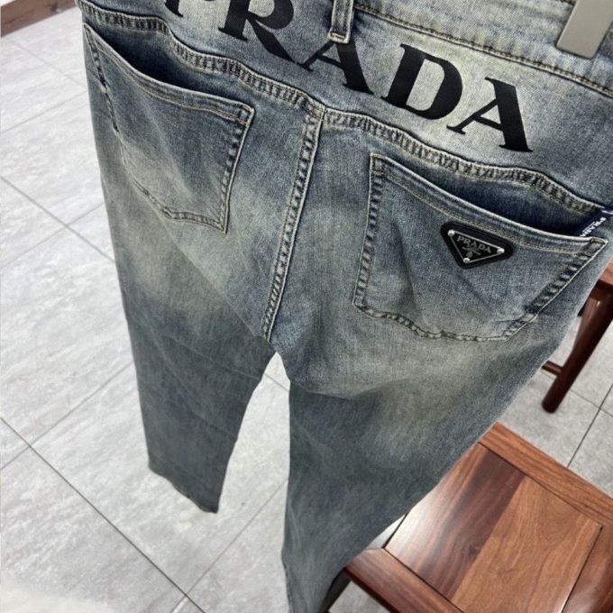 Prada's 2024ss Spring/Summer new Denim jeans