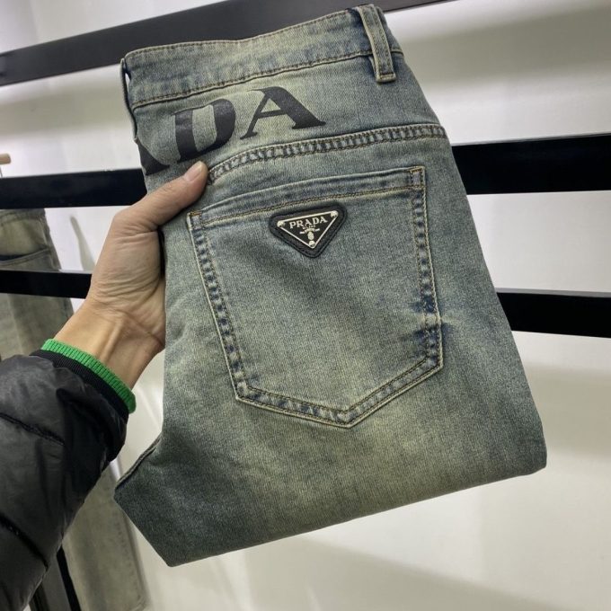 Prada's 2024ss Spring/Summer new Denim jeans