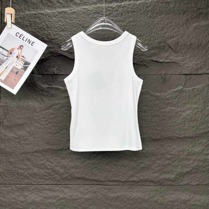 Prada 2025 New metal triangle badge women's vest