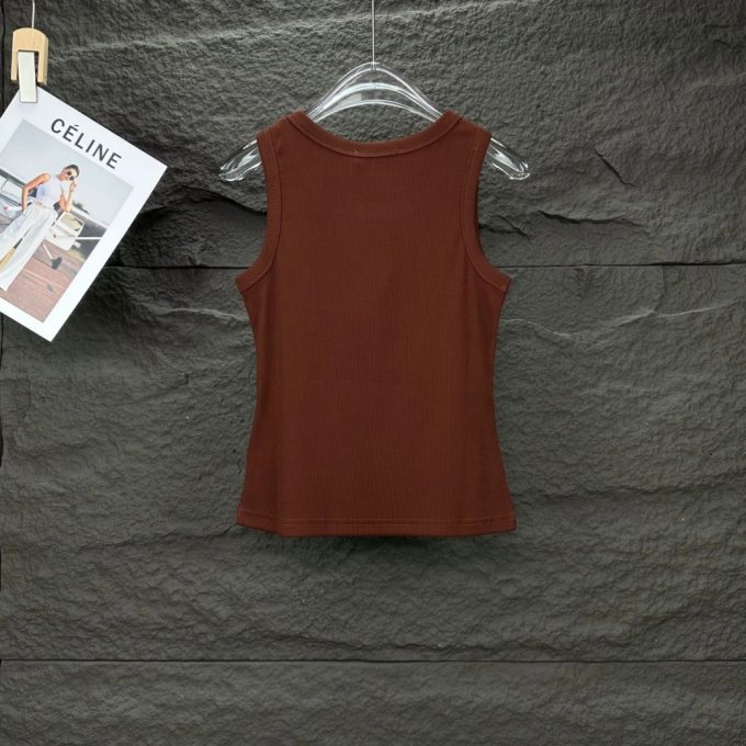Prada 2025 New metal triangle badge women's vest