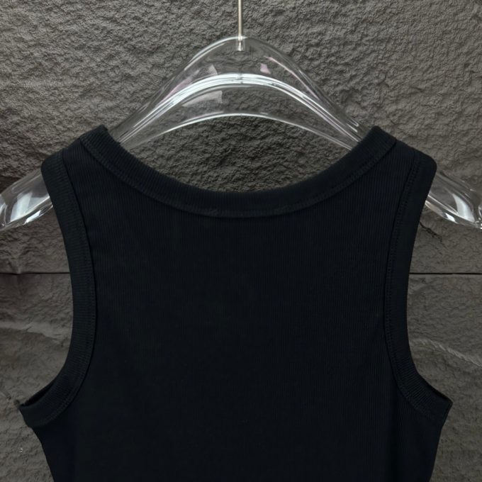Prada 2025 New metal triangle badge women's vest