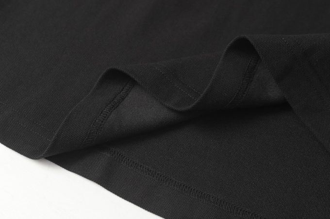 Prada letter logo embroidered business polo shirt short-sleeved T-shirt