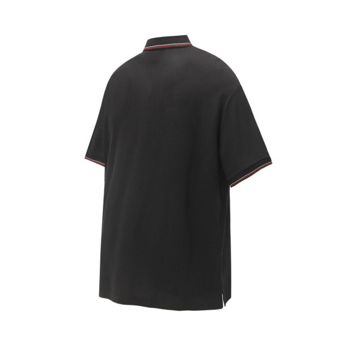 Prada letter logo embroidered business polo shirt short-sleeved T-shirt