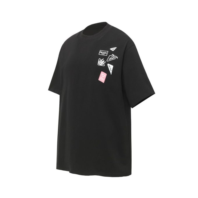 Prada logo ‼ ️logo short-sleeved T-shirt