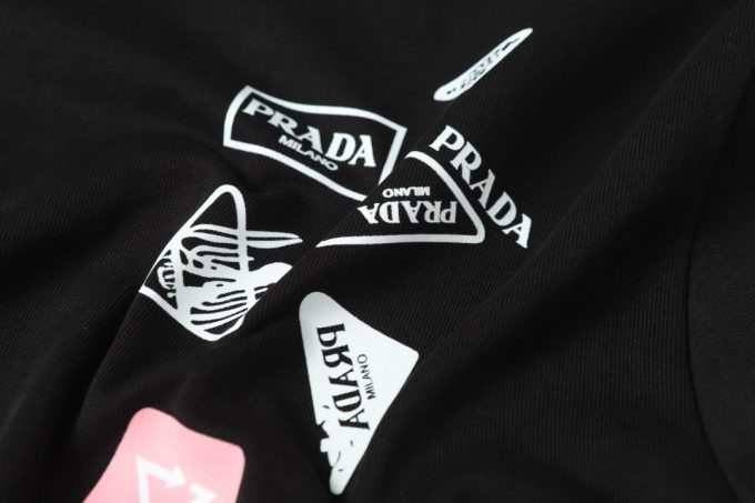 Prada logo ‼ ️logo short-sleeved T-shirt