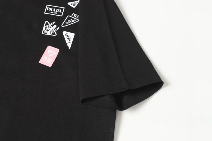 Prada logo ‼ ️logo short-sleeved T-shirt