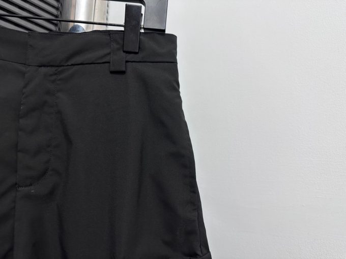 Prada recycled nylon work shorts