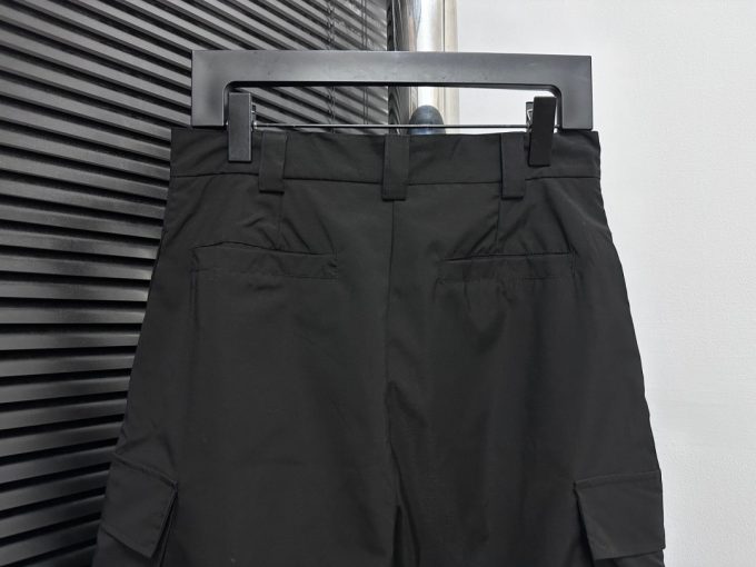 Prada recycled nylon work shorts