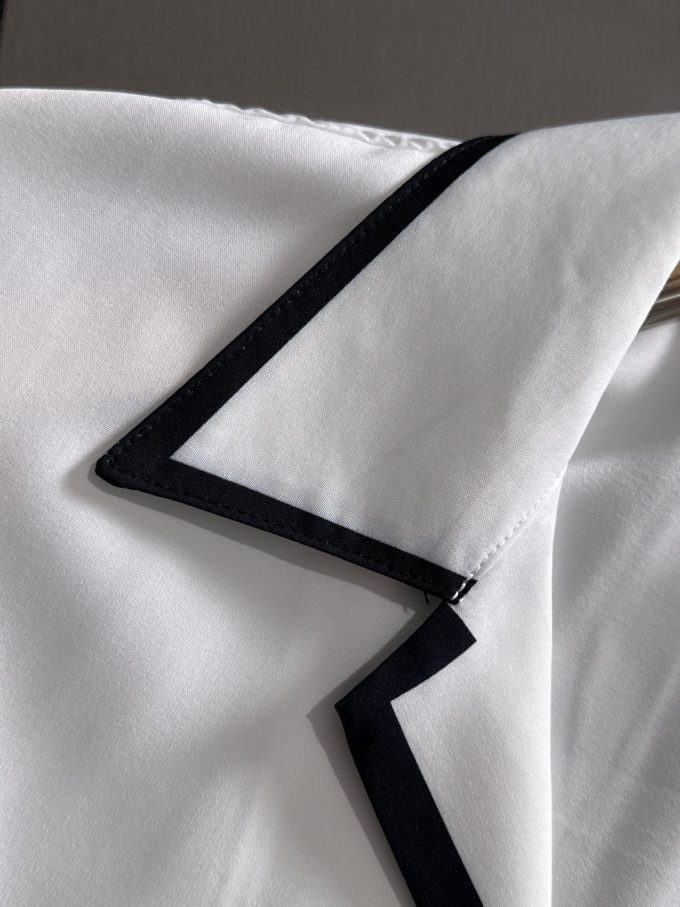 Prada's 2025 summer classic LOGO design full-print shirt