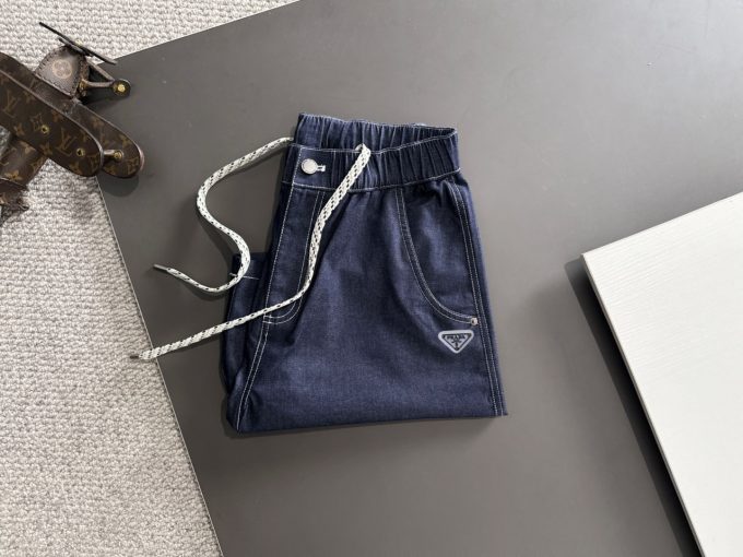 Prada denim shorts