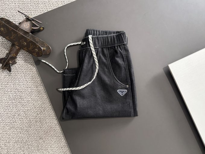 Prada denim shorts