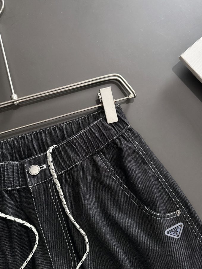 Prada denim shorts