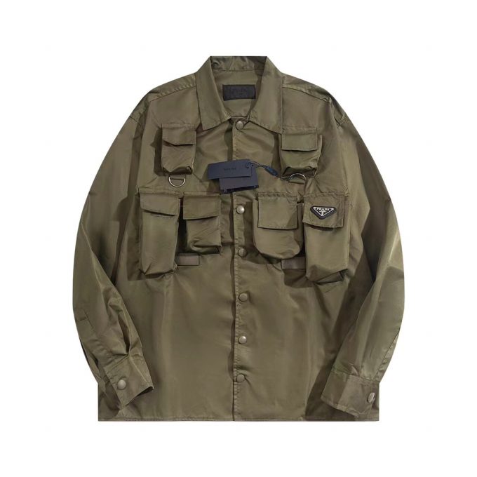 Prada 24SS workwear nylon jacket