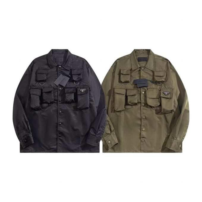 Prada 24SS workwear nylon jacket