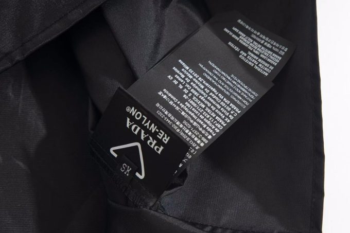 Prada Battlefield functional style workwear shirt with short sleeves