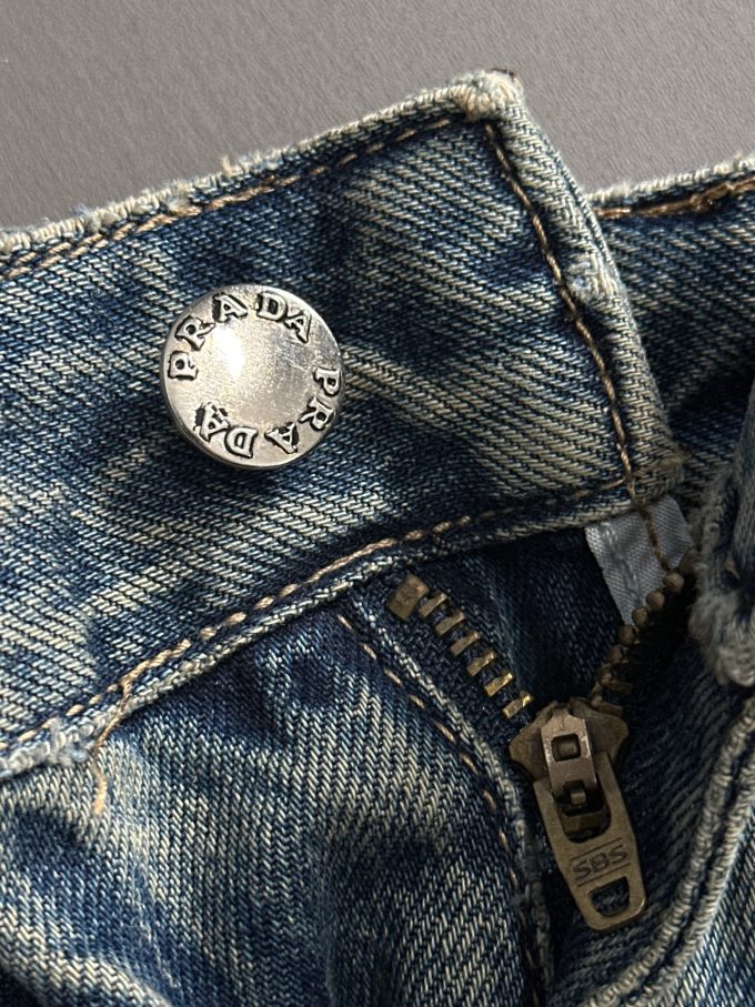 Prada 2025 All-season loose jeans and straight-leg trousers