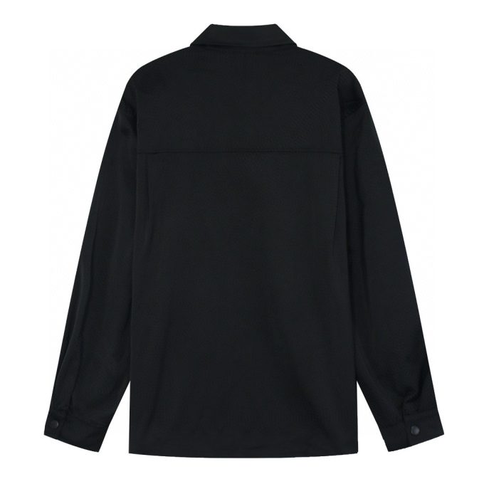 Prada's new classic metal triangular label nylon shirt long-sleeved top