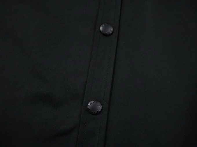 Prada's new classic metal triangular label nylon shirt long-sleeved top
