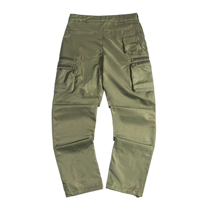 Prada 24SS Spring/Summer new multi-pocket work pants