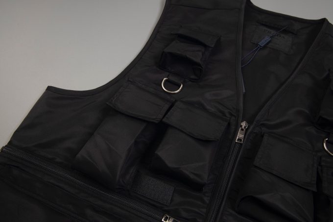 Early autumn workwear nylon waistcoat