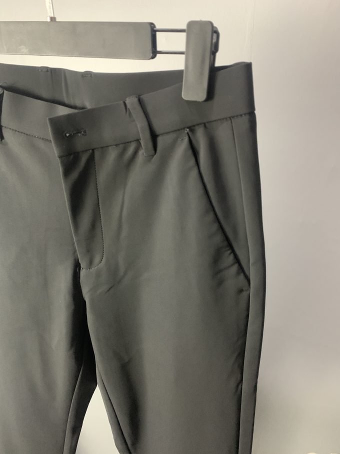 Prada straight stretch non-ironing slimming men's casual trousers