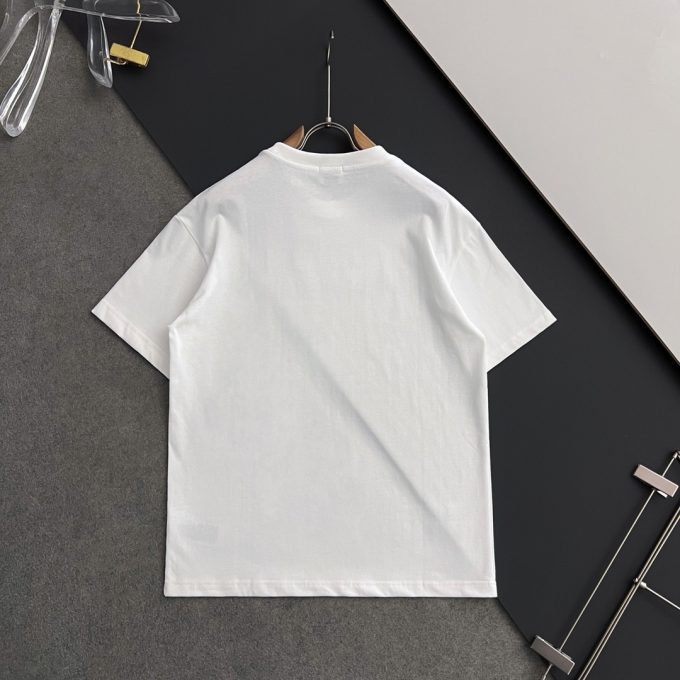 Hermes 260-gram pure cotton double yarn loose and stylish T-shirt