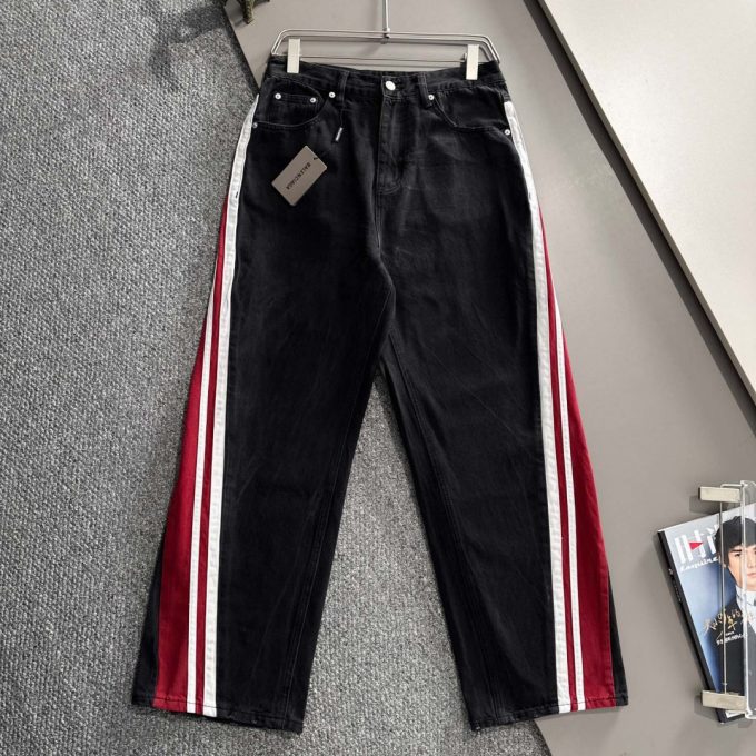 Paris 2025 Four Seasons Loose jeans and straight-leg trousers