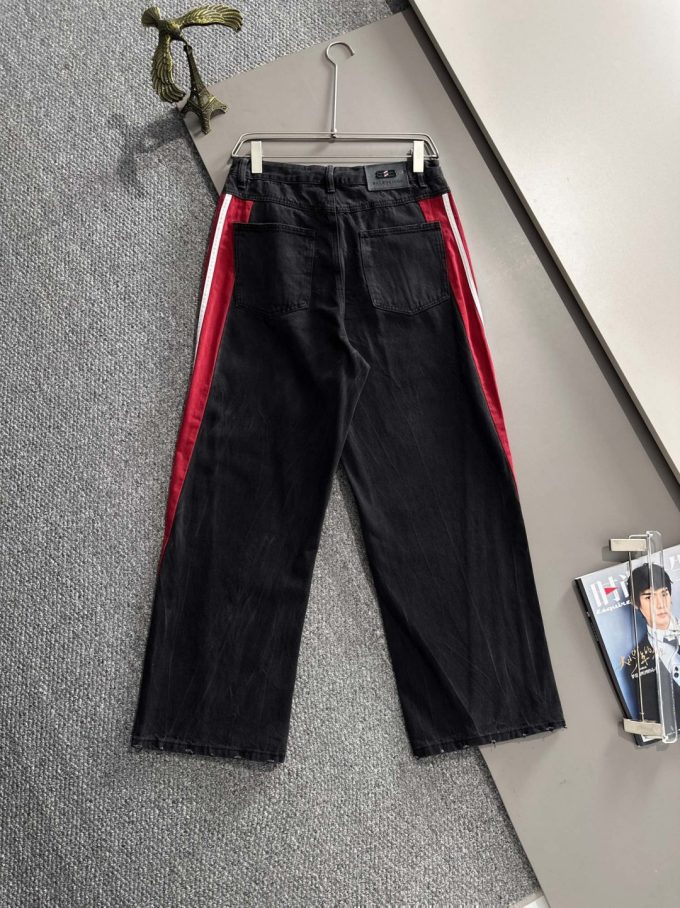 Paris 2025 Four Seasons Loose jeans and straight-leg trousers