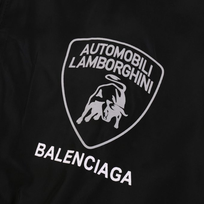 The highest version of the Balenciaga Lamborghini collaboration coat