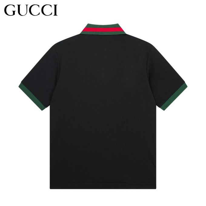 Gucci. Classic double-G embroidered short-sleeved Polo shirt