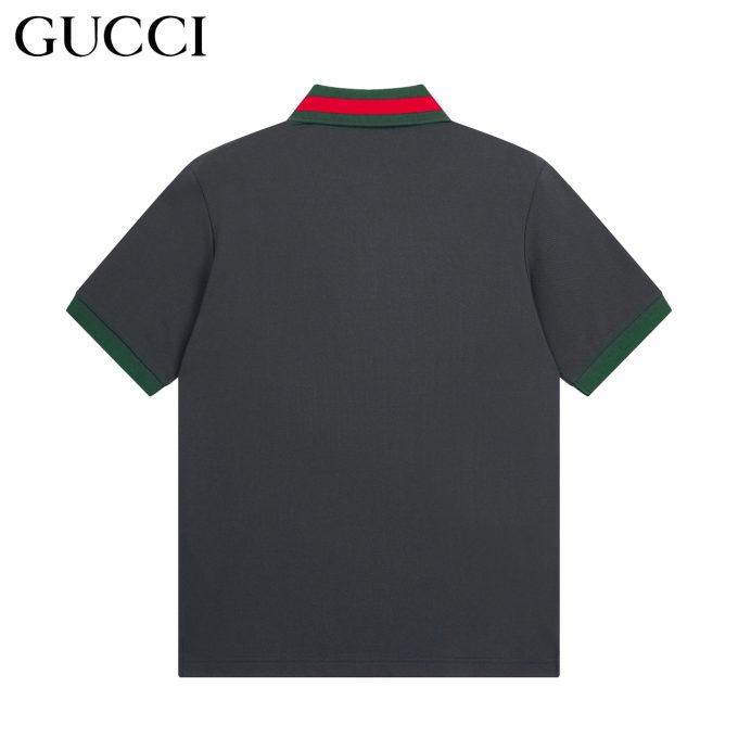 Gucci. Classic double-G embroidered short-sleeved Polo shirt