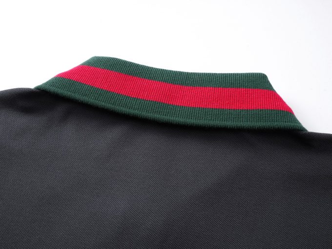Gucci. Classic double-G embroidered short-sleeved Polo shirt