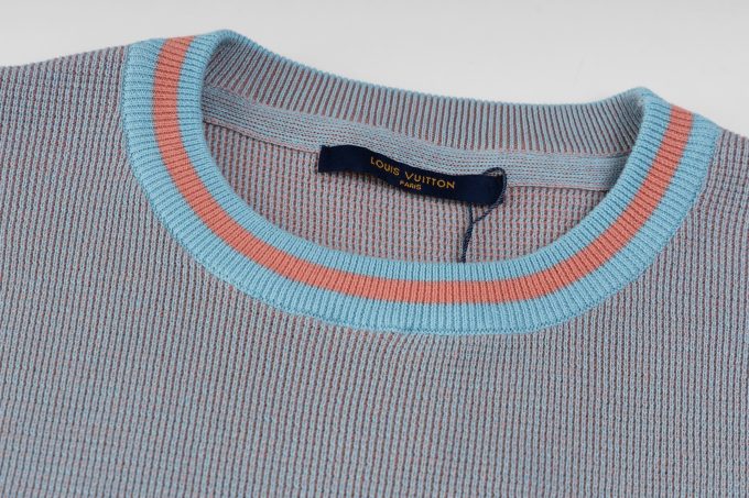 LV 25Ss new dolphin wool short-sleeved T-shirt