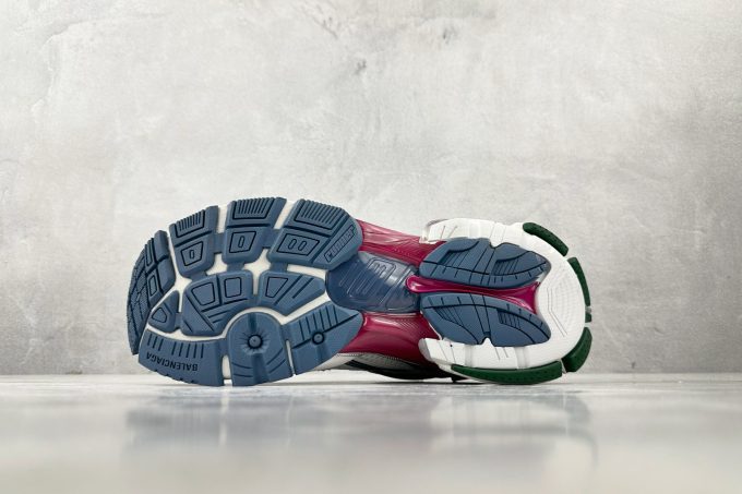 Balenciaga Runner2.0 in pink, white and green
