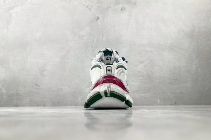 Balenciaga Runner2.0 in pink, white and green