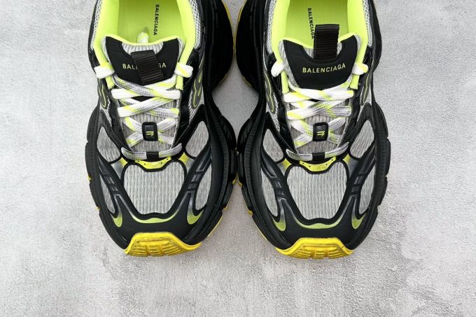 Balenciaga 10XL Black, Gray and Yellow