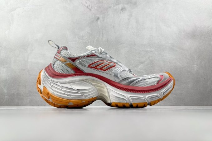 Balenciaga 10XL in Grey, Red and Orange