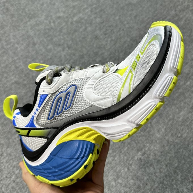 Balenciaga 10XL in yellow, blue and grey