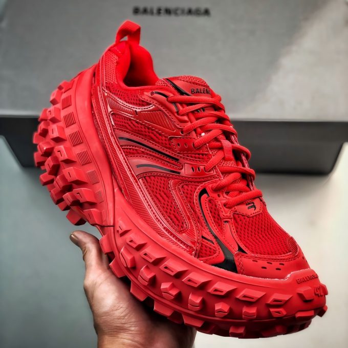 Balenciaga Defender Rubber Platform Sneakers
