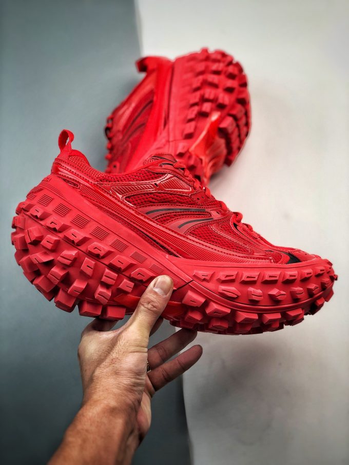Balenciaga Defender Rubber Platform Sneakers