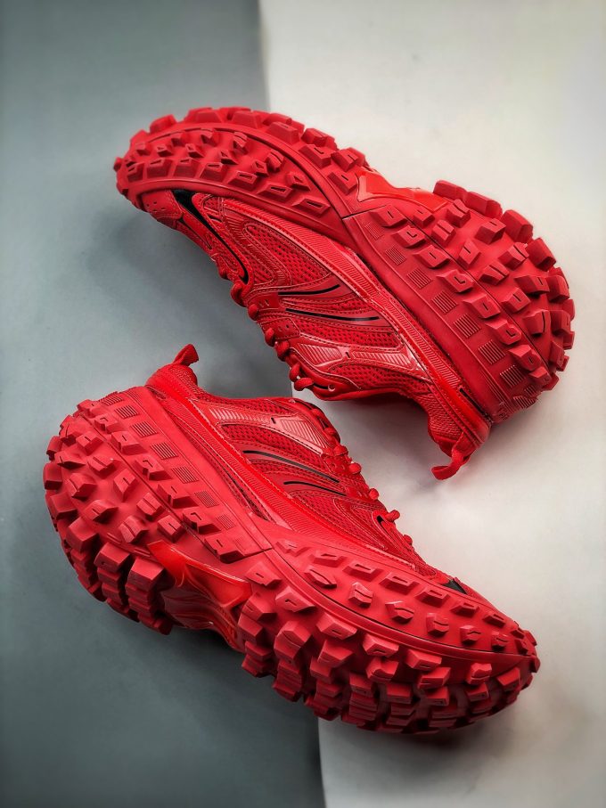 Balenciaga Defender Rubber Platform Sneakers