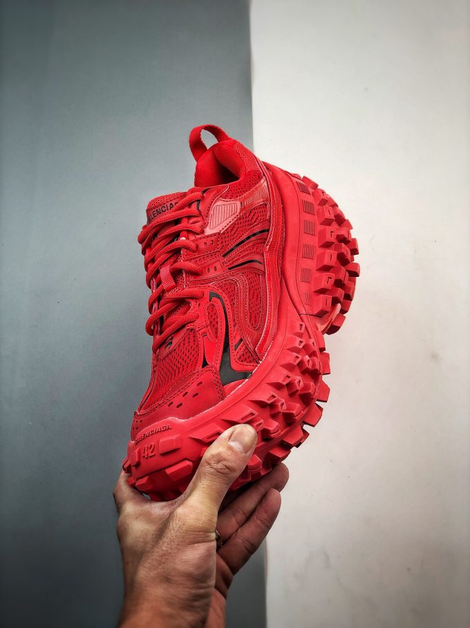 Balenciaga Defender Rubber Platform Sneakers