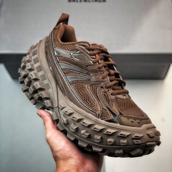 Balenciaga Defender Rubber Platform Sneakers