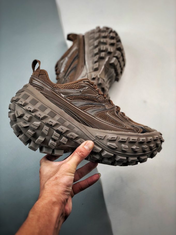 Balenciaga Defender Rubber Platform Sneakers