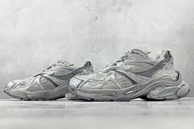 Balenciaga Paris Sportif Runner 2.0 - Gray and Silver