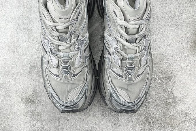 Balenciaga Paris Sportif Runner 2.0 - Gray and Silver